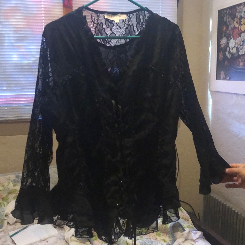 Victorian goth blouse!